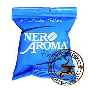 Nero Aroma il Dolce Dek, Кофе в капсулах, 7 г.