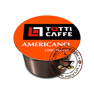 TOTTI Caffe Americano, Кофе в капсулах, 100 шт., 800 г.