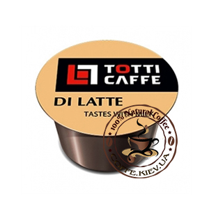 TOTTI Caffe Di Latte, Кофе в капсулах,100 шт.,800 г.
